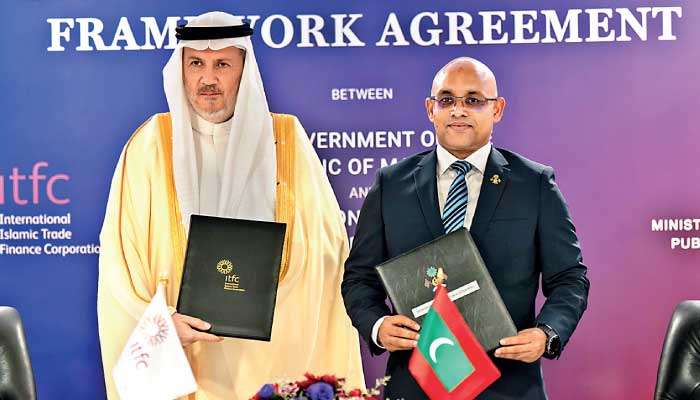 ITFC signs $ 1.5 b framework agreement with Maldives Govt.