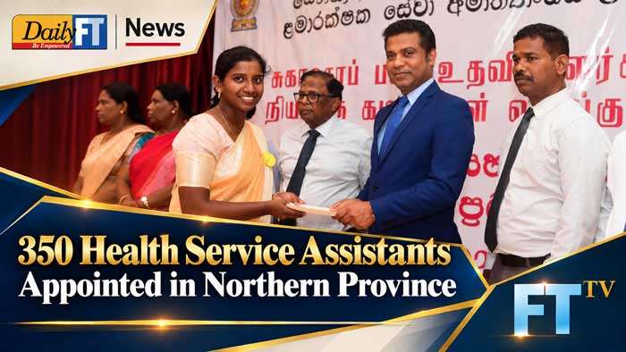 350 health service assistants appointed in Northern Province