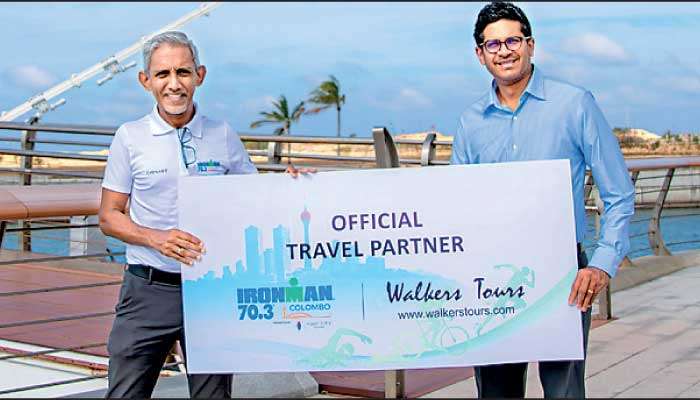 Walkers Tours partners IRONMAN 70.3 Colombo