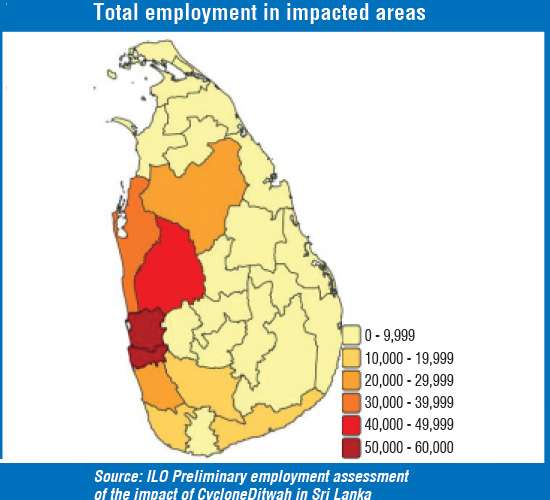 Ditwah economic risk at  $ 16 b, or 16% of GDP – ILO