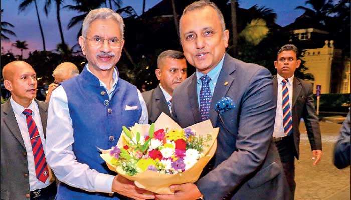 Taj Samudra, Colombo hosts India’s External Affairs Minister