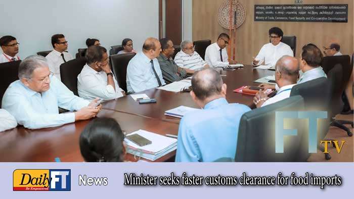 Minister seeks faster customs clearance for food imports