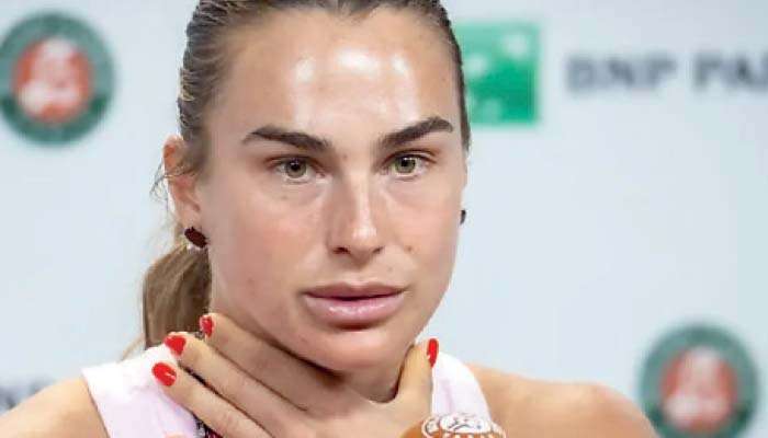 Sabalenka cuts media short as French Open players protest
