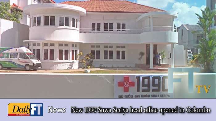 New 1990 Suwa Seriya head office opened in Colombo