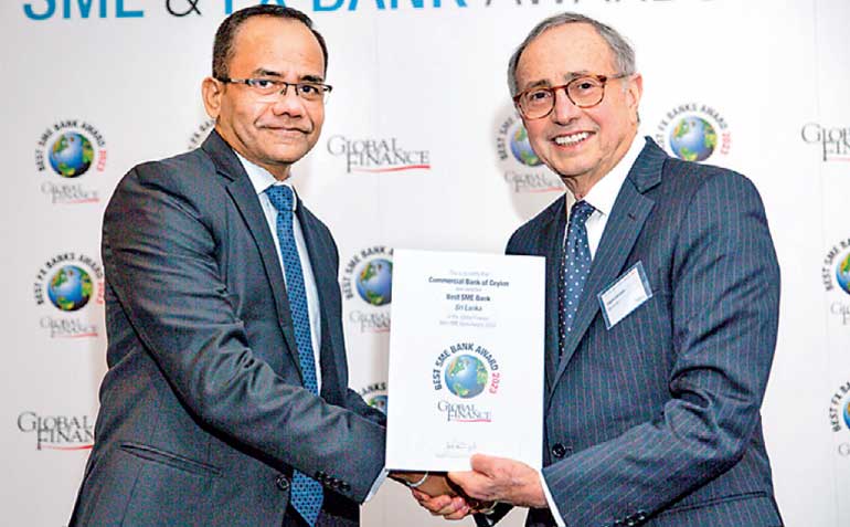 ComBank Adjudged ‘Best SME Bank’ In Sri Lanka By Global Finance | Daily FT