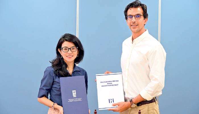 UNDP and Hirdaramani Apparel sign MoU