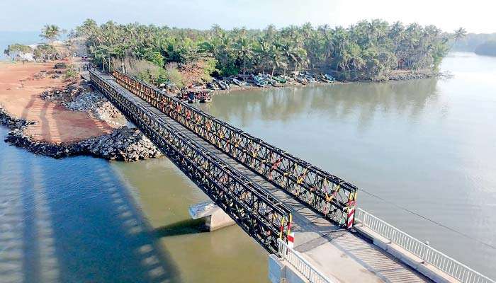 240-foot Bailey bridge with Indian funding opens in Chilaw