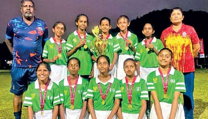 Seethadevi Girls’ College and Trinity win Rajans Golden Lions Hockey 6s