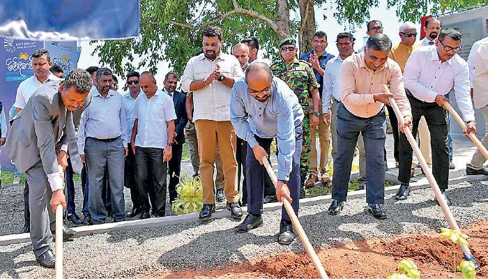 Govt. breaks ground on $ 140 m Rividanavi solar power project 