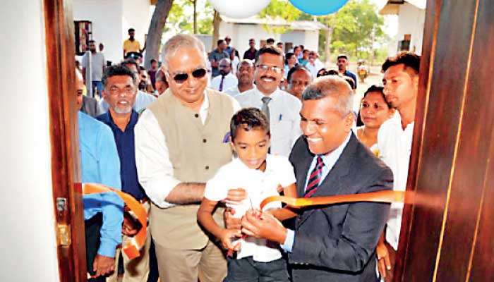 Indian-funded Mahatma Gandhi Model Village opens in Ampara