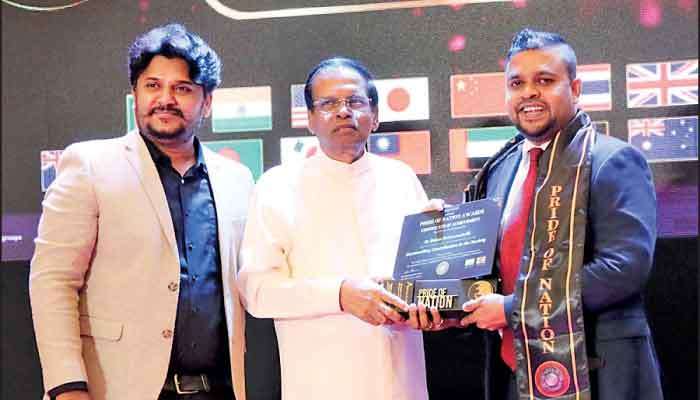 Dr. Dulan Hettiarachchi honoured with prestigious “Pride of Nation” international award