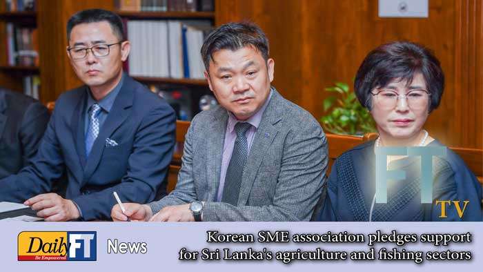 Korean SME association pledges support for Sri Lanka’s agriculture and fishing sectors