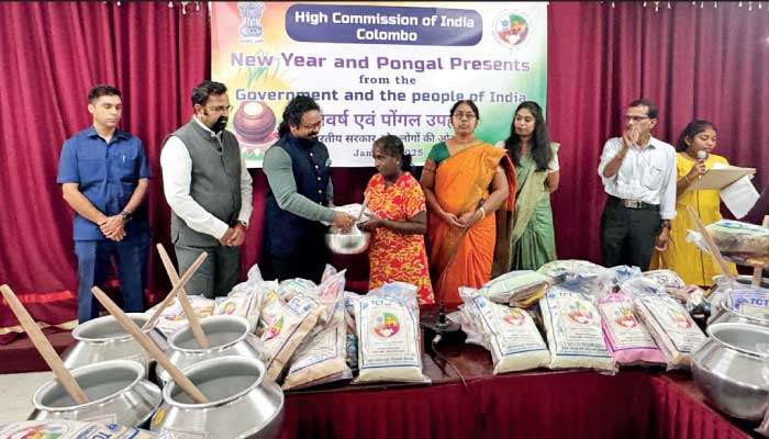 Indian High Commission and Consulates distribute New Year, Pongal presents