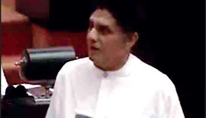 Sajith slams AKD’s parliamentary address