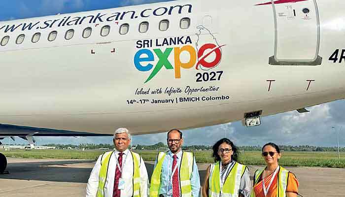 Sri Lanka Expo 2027 takes flight with specially branded SriLankan aircraft
