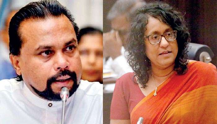 Wimal launches ‘Harini Go Home’ campaign against PM