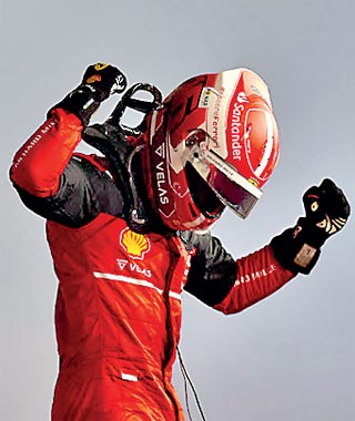 Bahrain Grand Prix: Ferrari dominates as Charles Leclerc wins dramatic  season opener