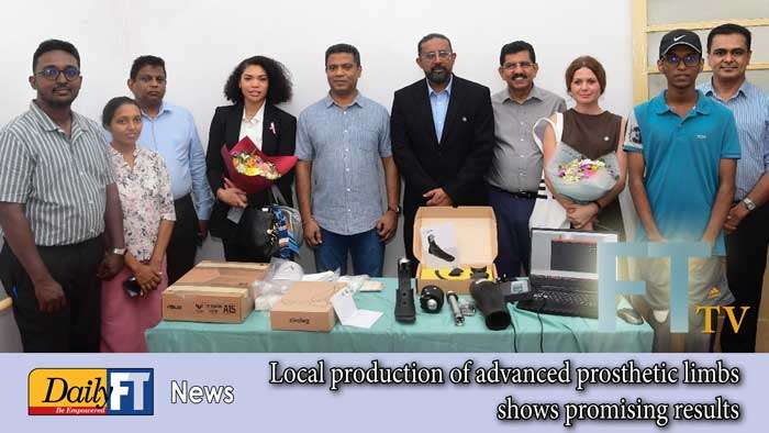 Local production of advanced prosthetic limbs shows promising results