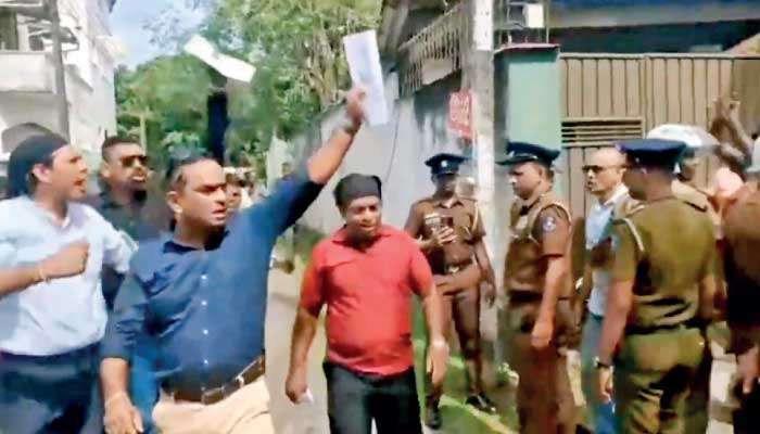 Group linked to former Gota aide protest near Treasury Secretary’s residenceGroup linked to former Gota aide protest near Treasury Secretary’s residence