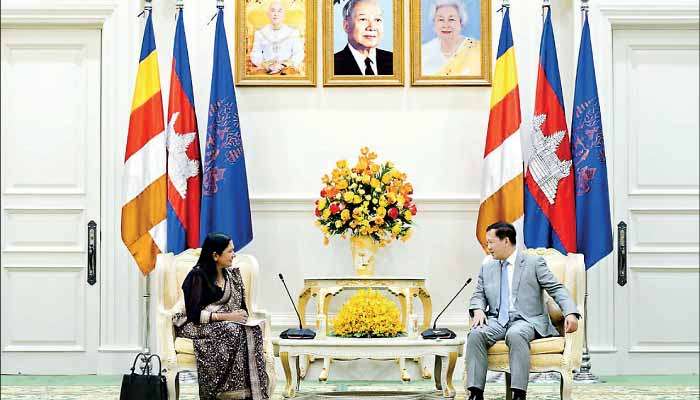 SL, Cambodia discuss strengthening bilateral ties and regional cooperation