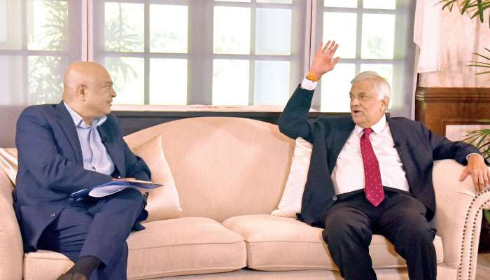 Upbeat President Ranil Wickremesinghe shares vision for transformative Sri Lanka