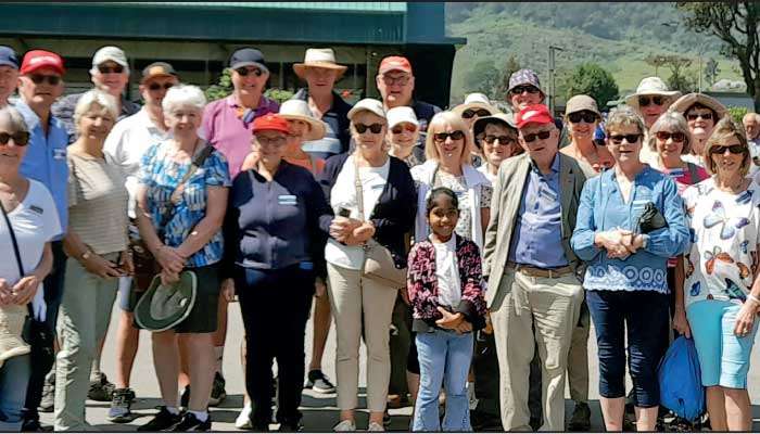 Large groups of farmers from Europe and Germany visit Ambewela Farm