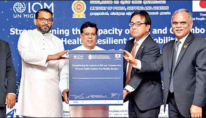 Japan extends $ 8.4 m grant to boost health resilient pro-mobility borders at BIA and Colombo Port
