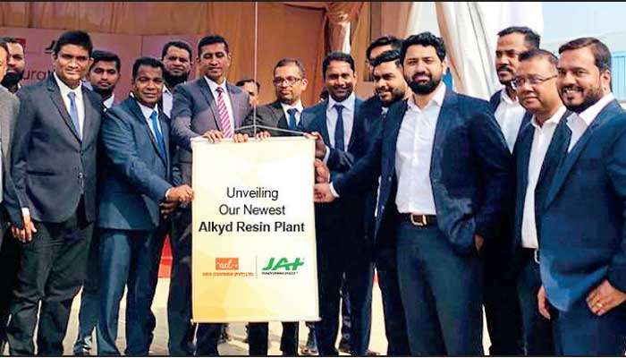 JAT achieves key milestone as operations begins at Alkyd Resin plant in Bangladesh