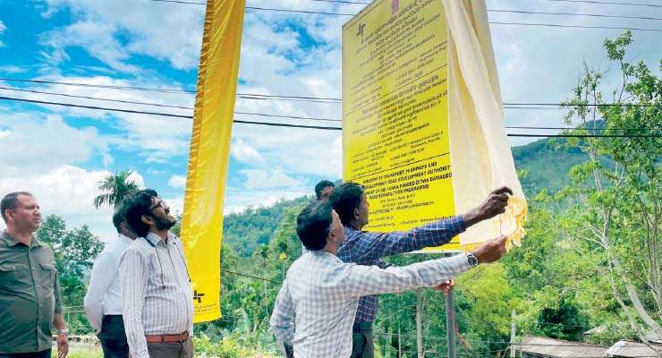 Rs. 255 m road rehabilitation project launched on Ella–Namunukula–Passara route
