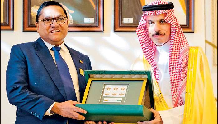 Saudi Post issues stamp to mark 50th anniversary of diplomatic relations with SL