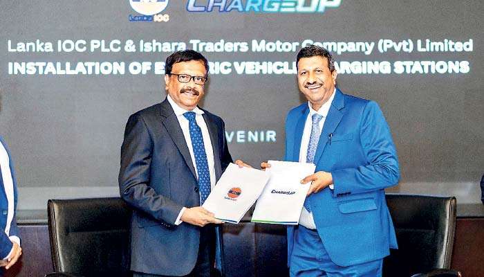 ChargeUP partners with Lanka IOC to drive EV charging expansion in Sri Lanka