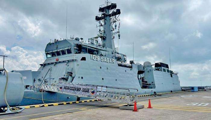 Indian naval ship with 16-nation crew to call on Colombo