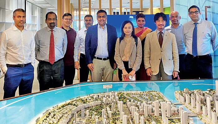 Japanese Embassy briefed on Port City Colombo’s investment prospects