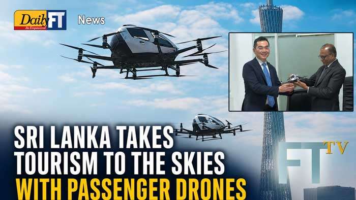 Sri Lanka takes tourism to the skies with passenger drones