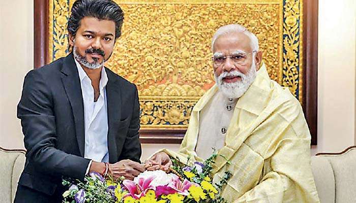 Vijay meets Modi, raises concerns over arrest of Tamil Nadu fishermen by Sri Lankan Navy