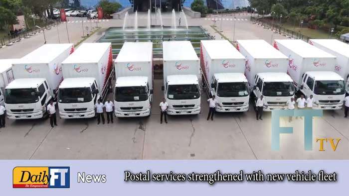 Postal services strengthened with new vehicle fleet