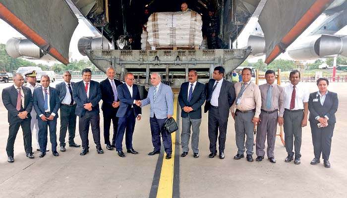 35 tons of Russian humanitarian aid arrives