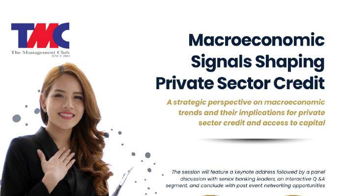Macroeconomic signals and private sector credit: An executive approach