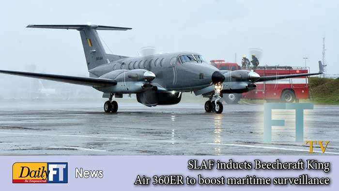 SLAF inducts Beechcraft King Air 360ER to boost maritime surveillance