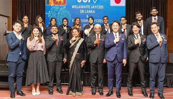 JCI Wellawatte and JCI Kitakyushu  celebrate 50 years of friendship and service