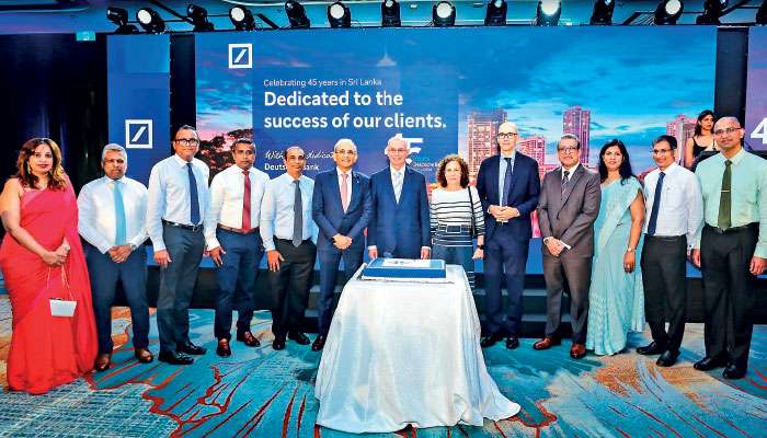 Deutsche Bank marks 45 years of strategic commitment in Sri Lanka