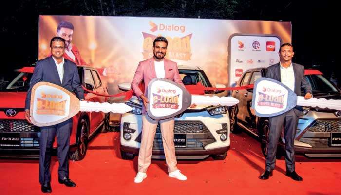 Dialog unveils Rs. 150 m worth prizes for digital reloads