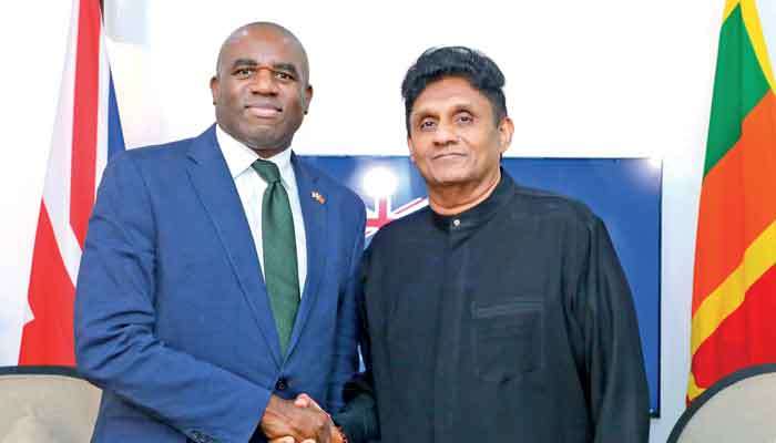 Sajith meets UK Deputy PM; discusses trade reforms, legislative concerns and Ditwah recovery support