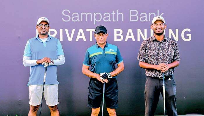 Elevating customer experiences as Sampath Bank successfully hosts July Monthly Medal event at RCGC