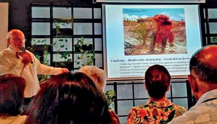 Nature is the first frontline protector of humans - Prof. Friedhelm Goeltenboth