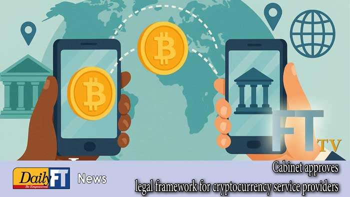 Cabinet approves legal framework for cryptocurrency service providers