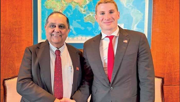 Hanif meets US Under Secretary of State to promote Sri Lanka investment opportunities