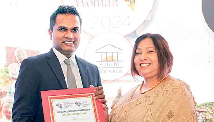 HNBGI Chief Transformation Officer Dilshan Perera recognised at Sri Lanka Leadership Awards 2024