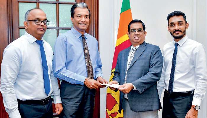 R I L Property donates to post-Ditwah recovery