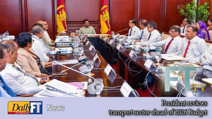 President reviews transport sector ahead of 2026 Budget